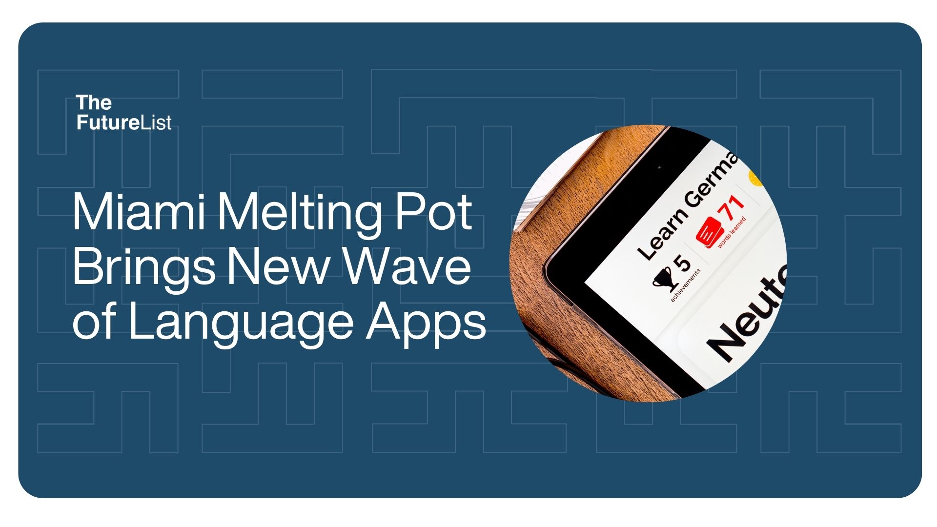 Image representing a link for The   Future   List